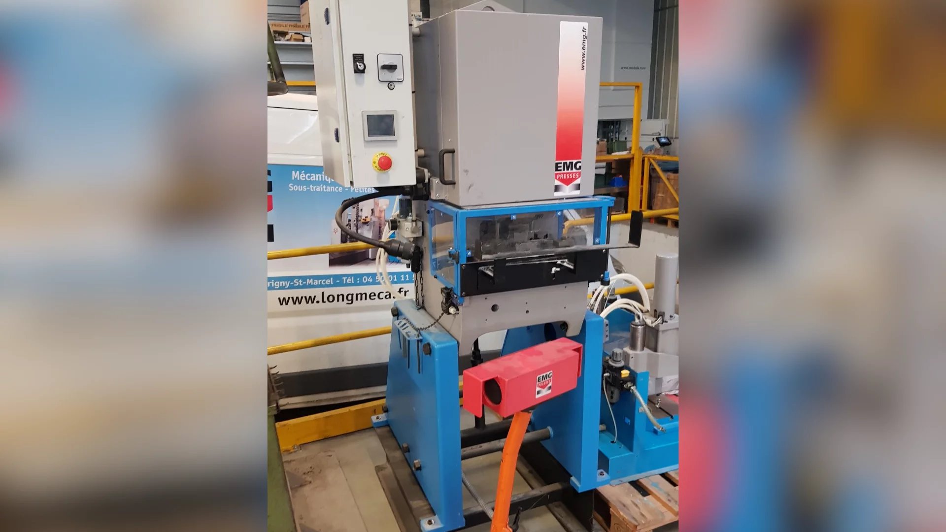 Presse mécanique EMG 6 tonnes d'occasion