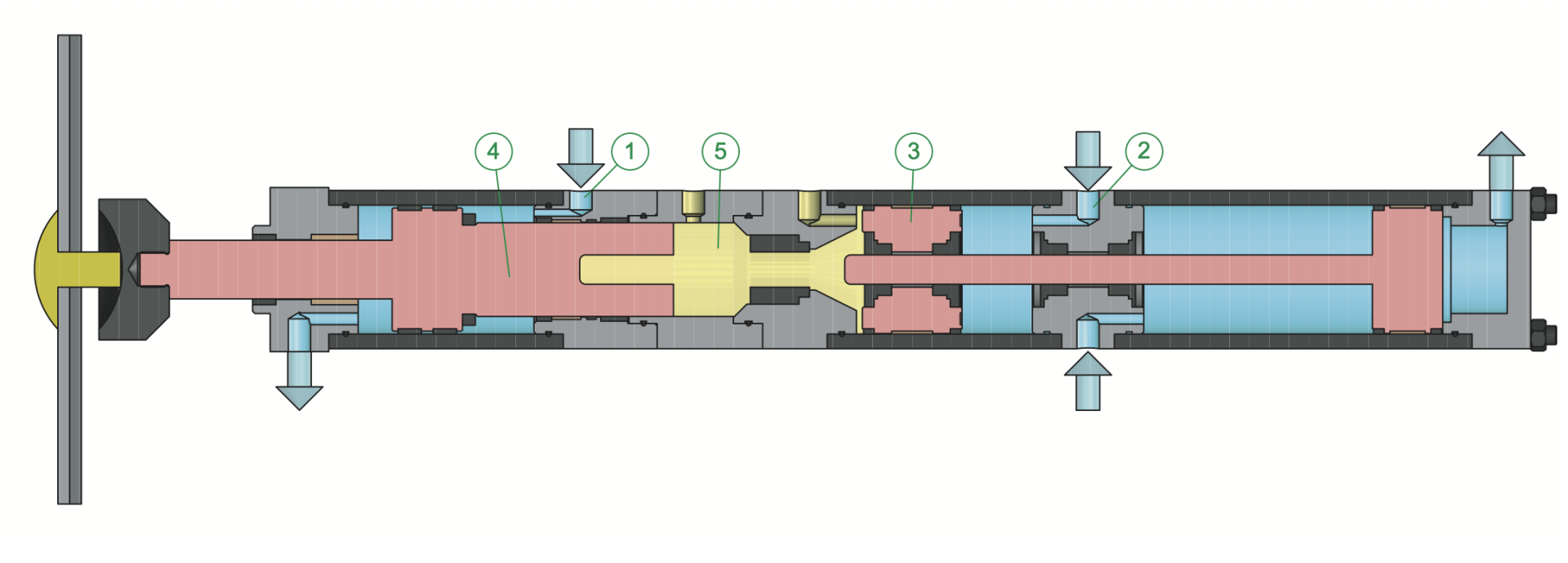 Comment fonctionne les presses hydropneumatique EMG schéma explicatif